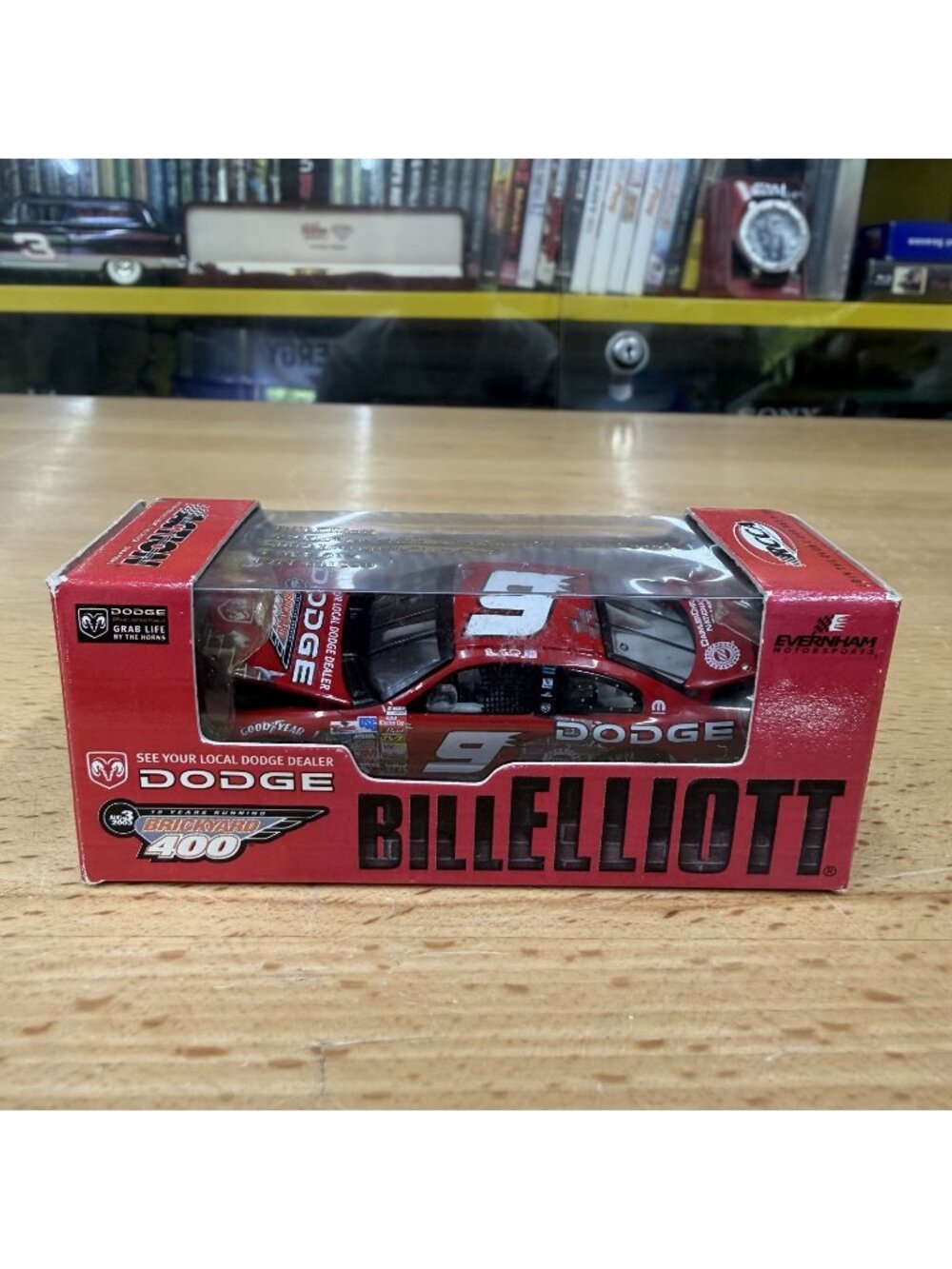 Bill Elliott 2003 Dodge/ 10th Running Brickyard 400 1/64 RCCA Club Car Diecast